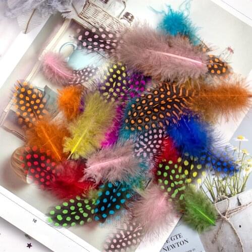 Multicolor Natural Pearl Pheasant feathers for DIY jewelry Accessories Decoration 5-10cm Fly Tying Material Pheasant plumes