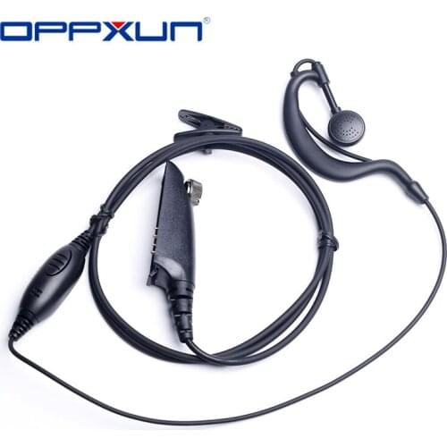 VOX PTT Earpiece Headset for Motorola HT750 HT1250 GP328 GP329 GP340 GP380 MTX850 PRO5150 Walkie Talkie Portable Radio Earhook