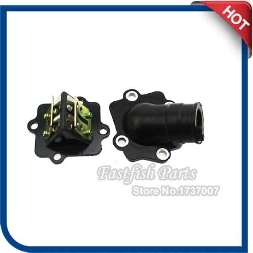 Aftermarket Carburetor Intake Manifold &Reed Valve Assembly For Alpha Sports 90 Kolt 90 LG Cobra 90