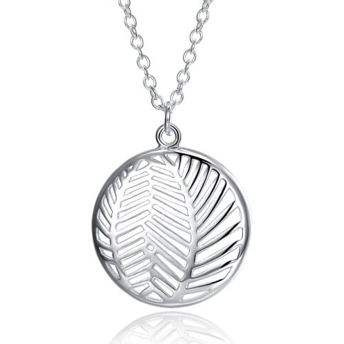 Hight Quality Fashion Jewelry Silver Plated Pendant Necklace For Women New Arrival Jewellery Supplier Fashion Trendsetting