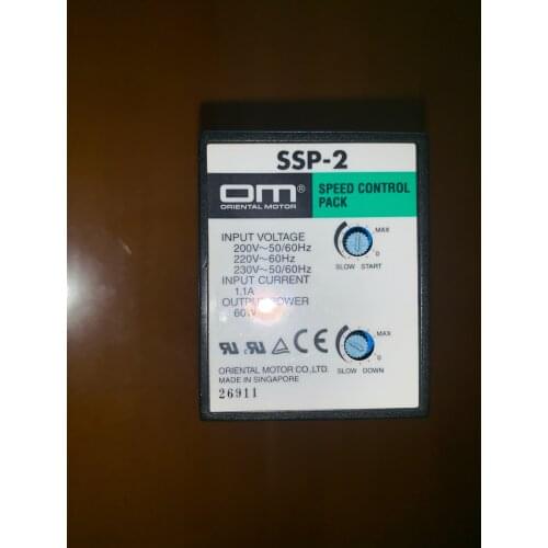 Japan Oriental Motor governor CONTROL SSP-2 200V-50/60HZ 220V-60HZ 230V-50/60HZ 60W