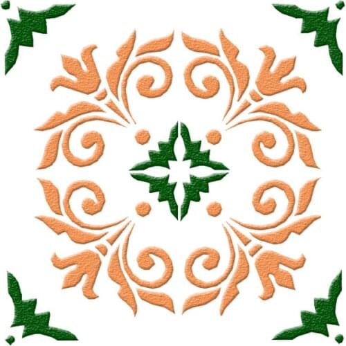 13*13 Creative Layering Stencils for Diy scrapbook/photo album Decorative Embossing coloring,painting stencil,home decor