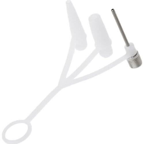 3 Pcs Lightweight Practical Ball Inflator Adapter -- Portable Hand Air Pump Needle Home Outdoor Accessories By