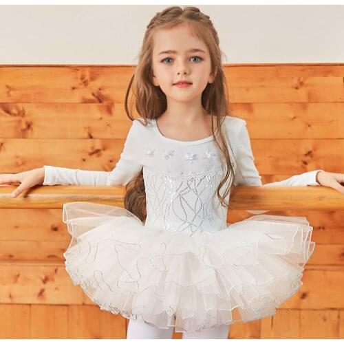 Ballet Leotard Ballet Dress Dance Long Sleeve Gymnastic Leotard Ballerina Girl Profeesional Ballet Tutu Classical Dance Costumes