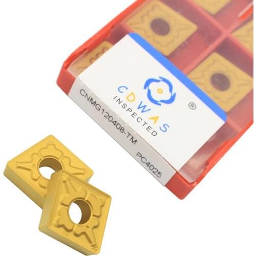 CNMG120412 TM PC4025 External turning tool Carbide insert lathe cutting tool CNC Tools tungsten CNMG120412 for Steel