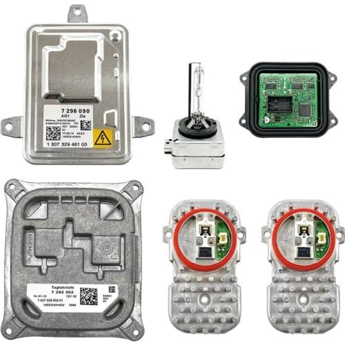 For 11-13 BMW E92 E93 328I 335I Xenon Headlight Ballast D1S Bulb LED DRL Angel Lights Module ALC Control Unit Kit