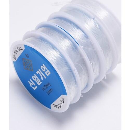 High Quality Crystal Elastic Beading Line Cord Thread String Stretch Elastic Beading Cord Wire Thread For DIY Bracelet Jewelry