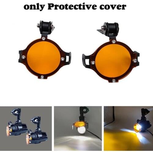 Motorcycle Fog Light Protector Cover LED Lamp Guards Auxiliary Lights Cover for BMW R1200GS F800GS F700GS F650 K1600