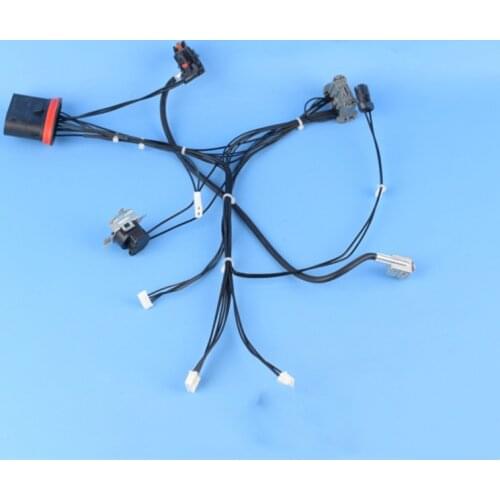 Suitable for Volkswagen Touareg headlight harness halogen xenon internal wiring aging modification accessories