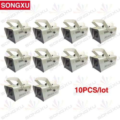 SONGXU 10pcs/lot 1500W DMX Snow Machine /SX-SM1500A