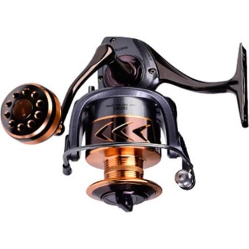 Spinning Fishing Reel Carved High Speed Aluminum Wire Spool Aluminum Spools Are Suitable For Fresh Water And Sea Water
