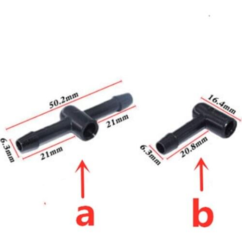 Windscreen Wipers Windshield Universal Car Wiper Water Jet Nozzle Hose kit with Connector For Ford