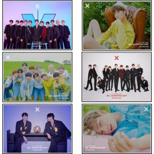 South Korean Groups K-POP X1 Poster X one Album Produce 101 Self Made HD Photo Wall Posters Clear Image Home Art wall stickers