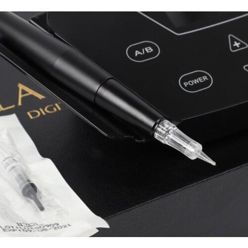 Factory Supply Black Pearl Machine Permanent Makeup Machine Low Noise Cosmetic For Eyebrow Eyeliner Lips