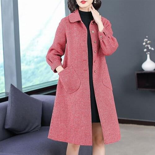 Plus Size Women Coats European 2018 Winter Women Oversized Wool like Coat Warm Padded Jacket Simple Outerwear Casaco Feminino