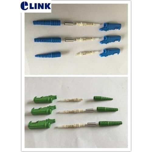 100pcs RM E2000 fiber connector kit with ferrule(1.0mm) UPC APC made in China ftth accessories with metal shutter factory ELINK