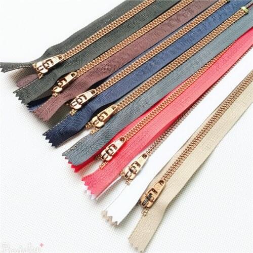 7pcs/lot 5# 18CM 7Color Resin nylon Zippers For DIY Sewing Trousers Handmade Wallet Available