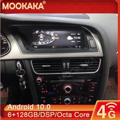 8+128GB Android 9 For Audi A4L 2013-2016 Car GPS Navigation Streaming Media Multimedia Player Head Unit Auto Radio