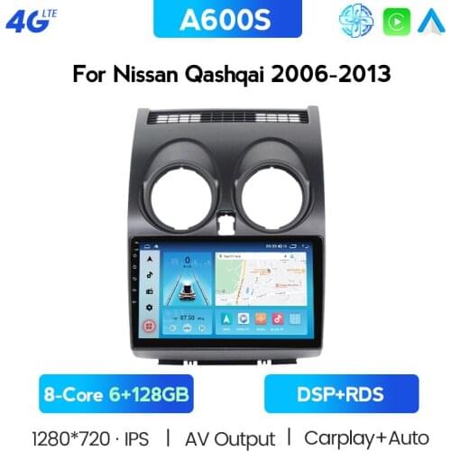 NAVITREE Car Radio For Nissan Qashqai J10 2006 2007 2008 2009-2013 Android Steering Wheel Control Multimedia GPS 2 Din 2din Dvd