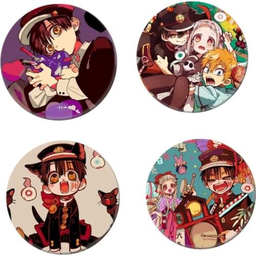 Free Shipping Anime Toilet-Bound Hanako-kun Brooch Pin Cosplay Badge Accessories For Clothes Backpack Decoration gift