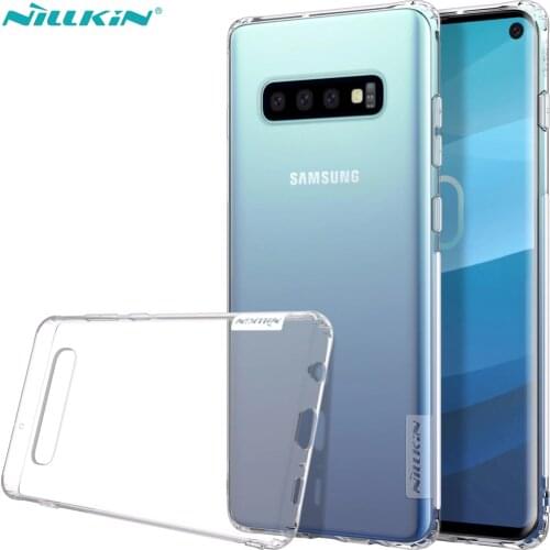Case For Samsung Galaxy S10 Plus S10e Lite Nillkin Nature soft TPU clear Transparent Back Cover For Samsung S10 /S10 Plus /S10e