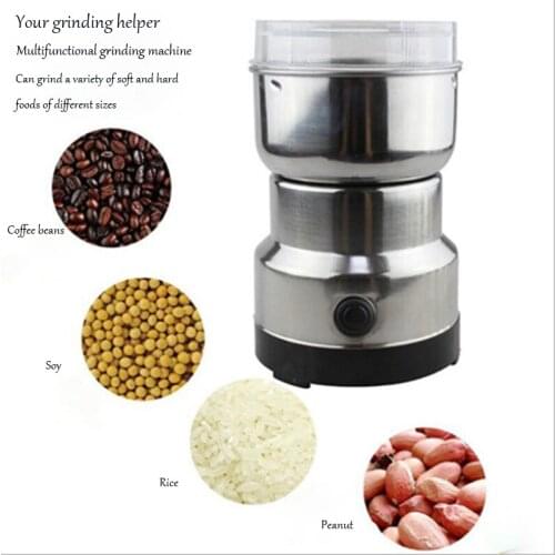 Electric Coffee Grinder Electric Kitchen Cereals Nuts Beans Spices Grains Grinder Machine Multifunctional Home Coffee Grinder