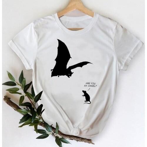 T-shirts for Women Lady Print Graphic Tshirt Female Tee T-Shirt Cartoon Animal 90s trend Short Sleeve Spring Summer Top
