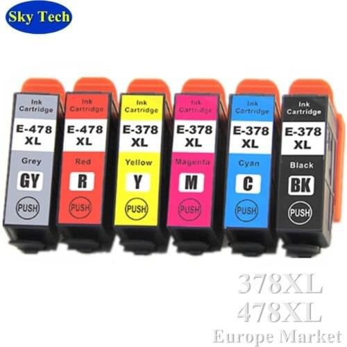 378XL 478XL For Epson Expression Photo XP-15000 / XP-8500 , Quality Compatible Ink Cartridge [Europe]