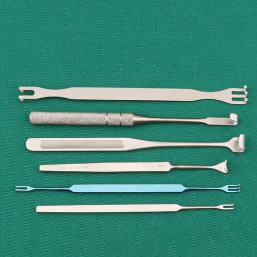 Stainless steel titanium alloy eyelid pull hook double eyelid single head pull hook tool equipment double eyelid eye bag pull ho