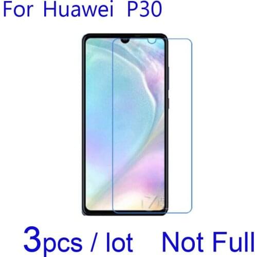 3pcs/lot Phone Screen Protectors for Huawei P30 2019 New Mobile Soft Clear/Matte/Nano Anti-Explosion Protective Films (not Full)