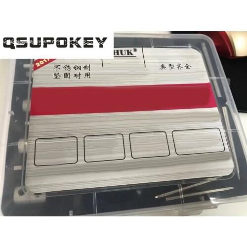 QSUPOKEY HUK Locksmith Tools For Safe Box Repair Tools 8IN1 FULL set for professional locksmith free shipping