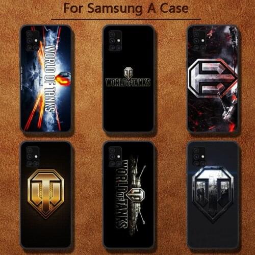 TOPLBPCS World Of Tank Phone Case for Samsung A91 01 10S 11 20 21 31 40 50 70 71 80 A2 CORE A10