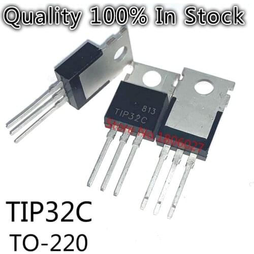 10pcs/lot TIP32C PNP / Silicon Controlled Transistor / Darlington Transistor TO-220