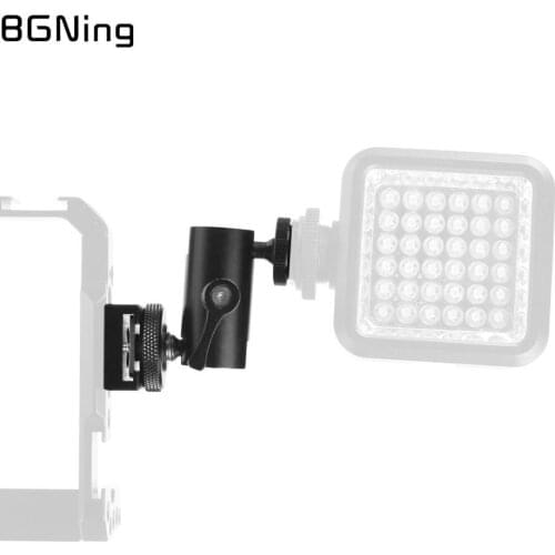 360 Rotation Magic Arm Hot Shoe Mount Adapter 1/4" Screw for Camera Cage Umbrella Holder Flash LED Trigger for Gopro for OSMO