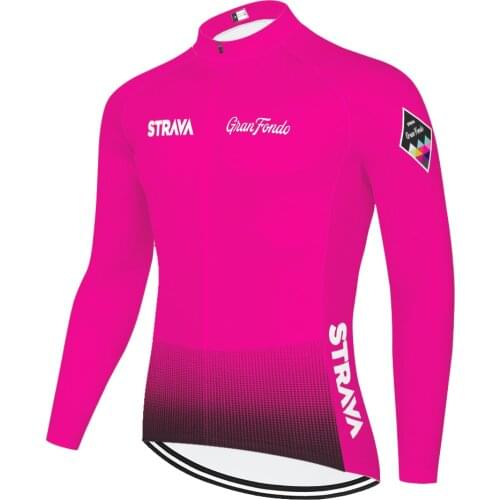 NEW pro team Strava cycling jersey long sleeve summer spring quick dry mallot ciclismo hombre Ropa Ciclismo Hombre Bicycle Wear