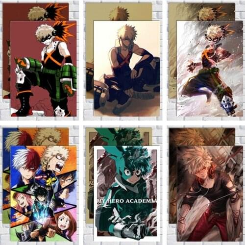Hunter x Hunter Poster Popular Classic Japanese Anime Home Decor Retro Poster Prints Kraft Paper Wall Art Home Room Decor