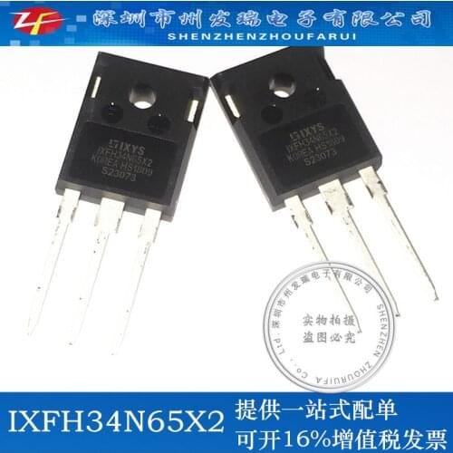 100% New&Original IXFH34N65X2 N 650V 34A TO-247 In Stock