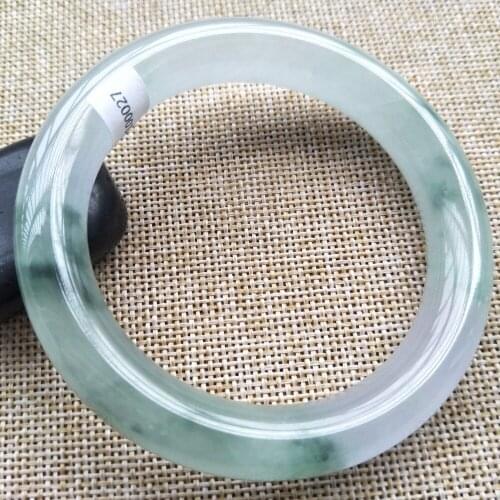 60mm fine jewelry Lavender Jadeite JADE Bracelet Bangle free shipping