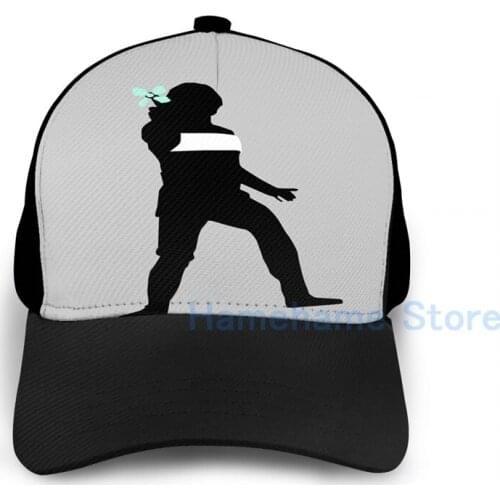 Fashion Logans Run - Sandman Silhouette Basketball Cap men women Graphic print black Unisex adult hat