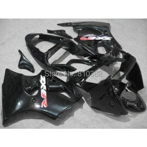 Motorcycle Fairing kit for KAWASAKI Ninja ZX6R 00 01 02 ZX6R 636 2000 2001 2002 Gloss black ABS Fairings set +gifts SL57