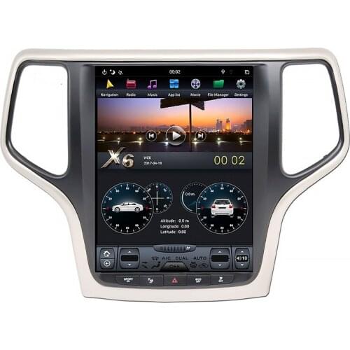 NaviHua 10.4 inch Capacitive touch screen ForJeep Grand cherokee 2013-2017 Android navigation gps stereo Car dvd player