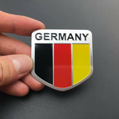 Germany Flag Auto Car Trunk Side Tailgate Emblem Badge Decal Sticker Motorcycle