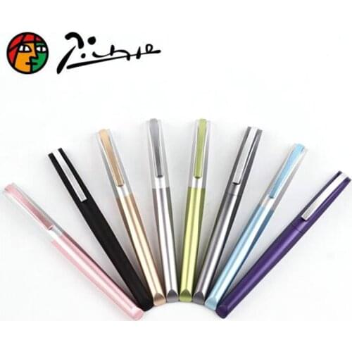 Picasso 960 Elegant Of Riemann Cutting Process Aluminum Fountain Pen & Gift Box Writing Pen Fit Office & Home & School