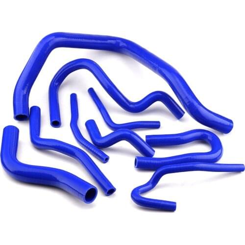 YOMI Silicone Radiator Coolant Hose,Silicone hose kit For Honda CIVIC SOHC D15 D16 EG EK 92-00 /9 Pcs