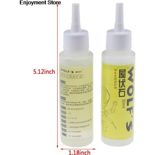 1 pc 50ML Cycling Bicycle Chain Lubricant Oil Cleaner Bike Chain Repair Grease Lube Lubricant Bicycle Accessories
