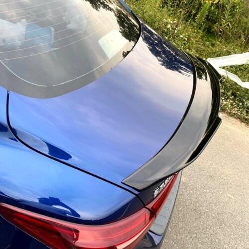 For Infiniti Q50 Q50S Spoiler ABS Material Car Rear Wing Primer Color Rear Spoiler High-quality ABS material PSM style spoiler