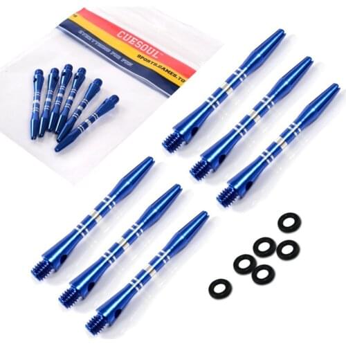 CUESOUL DS-009 Free Shipping Aluminum Dart Shaft For Steel Tip Darts,Blue Dart Shaft