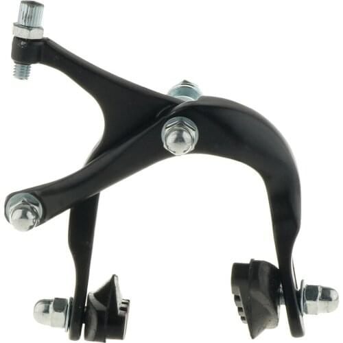 Bicycle Side Pull Bike Dual Front Brake Caliper 47-61mm Black / Silver