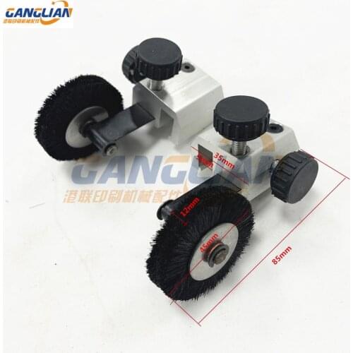 1 Pair Komori Brush Wheel Assembly Printing Machine Spare Parts