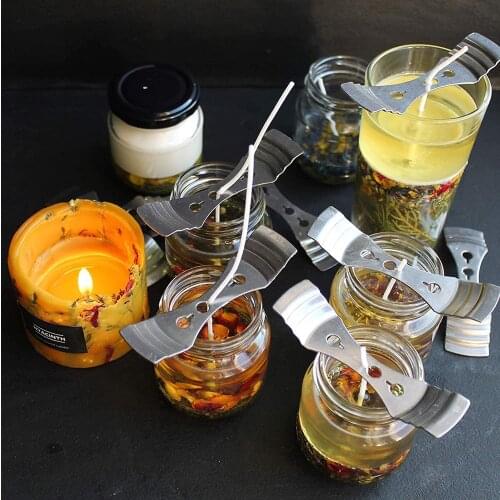 20 pieces of candle wick holder centering device candle making kit supplies wax melting wick auxiliary tool
